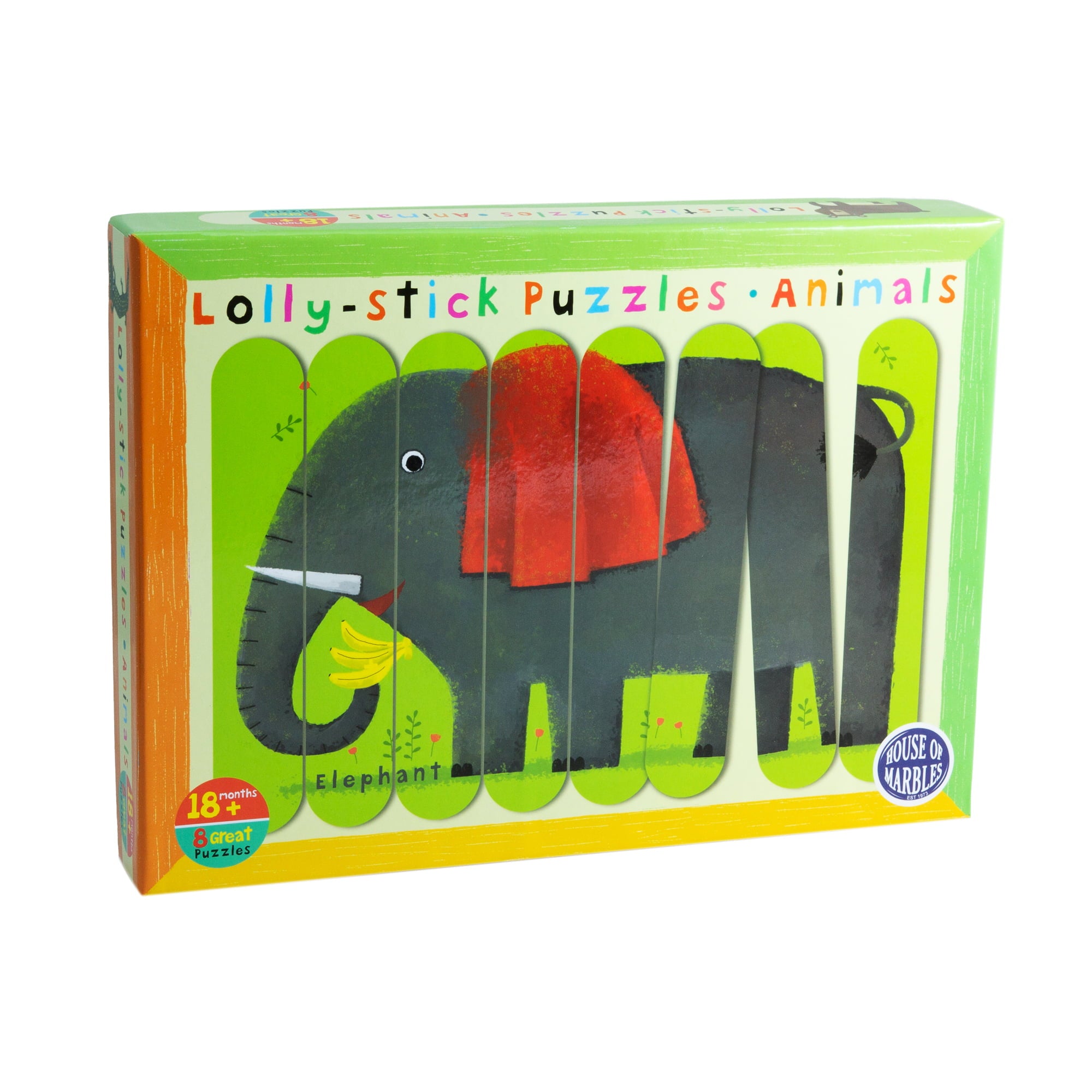 Lolly Stick Puzzles - Animals