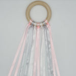 Load image into Gallery viewer, Baby Pink Sensory Ribbon Ring
