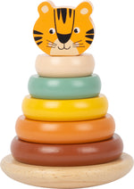 Load image into Gallery viewer, Wooden Tiger Stacking Tower
