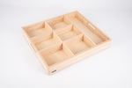 Load image into Gallery viewer, Wooden Sorting Tray - 7 Way
