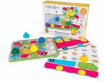 Load image into Gallery viewer, Lalaboom Educational Peg Board &amp; Bead Set
