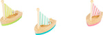 Load image into Gallery viewer, Wooden Sailboat Bath Toys (set of three)

