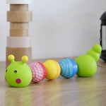 Load image into Gallery viewer, Caterpillar Lalaboom Bead Toy
