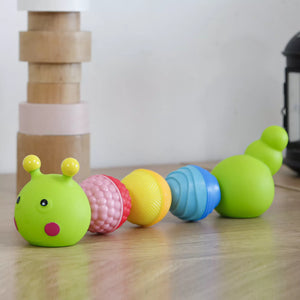 Caterpillar Lalaboom Bead Toy