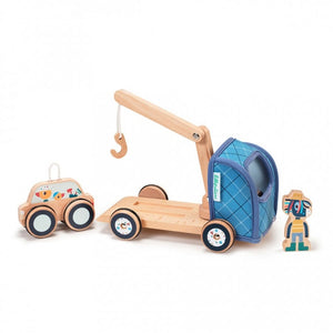 Wooden Tow Truck