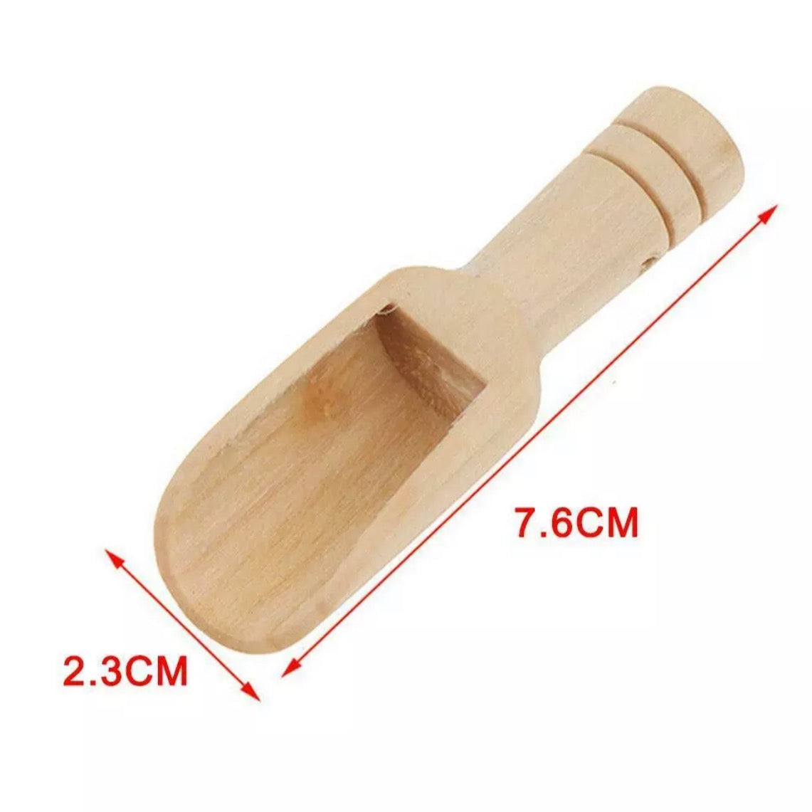 Small Wooden Scoop