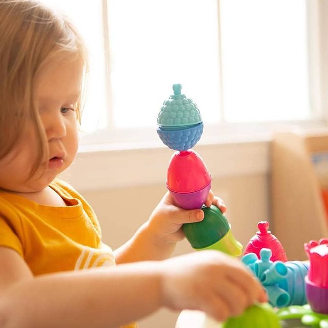 Lalaboom Educational Peg Board & Bead Set