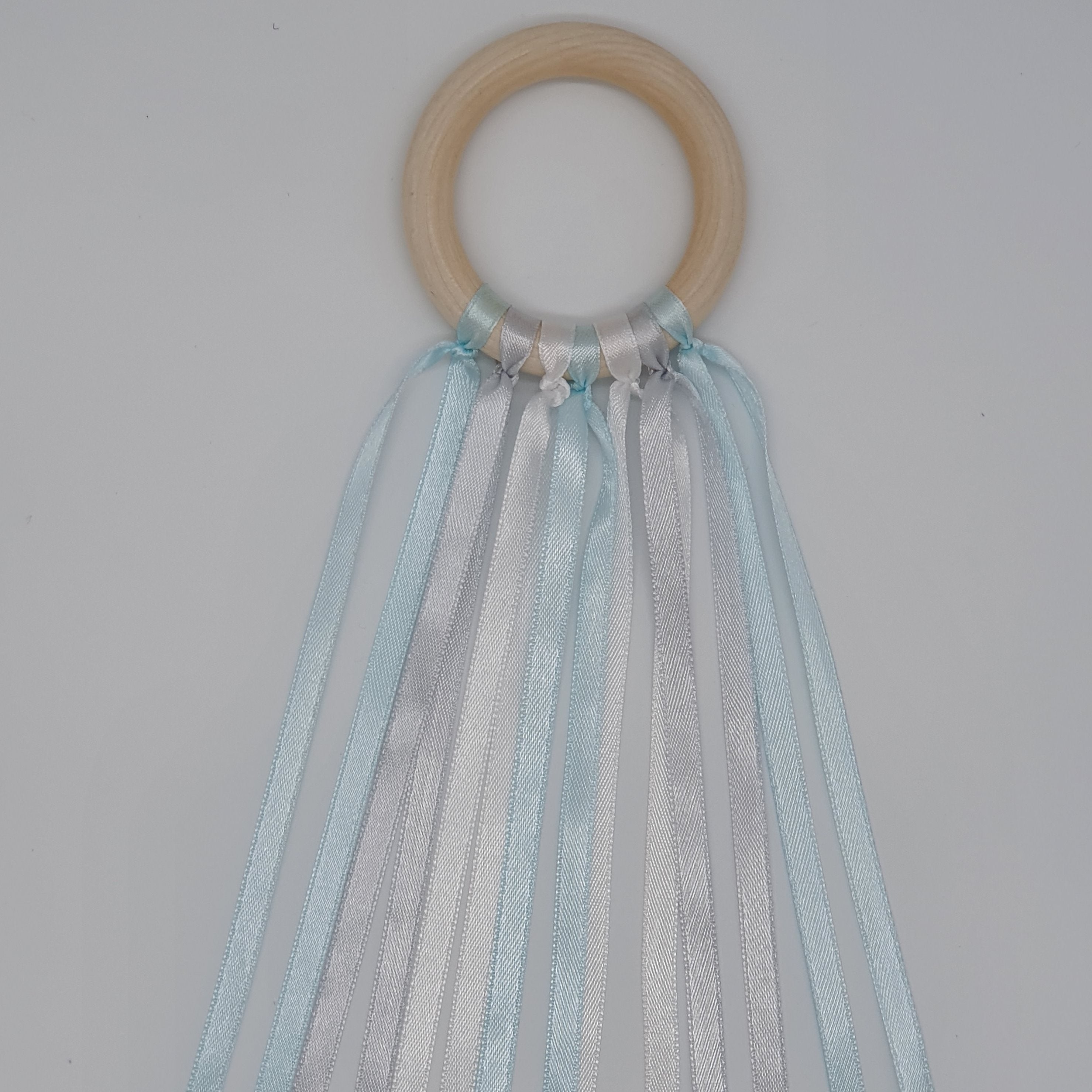 Baby Blue Sensory Ribbon Ring