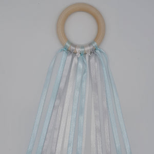 Baby Blue Sensory Ribbon Ring