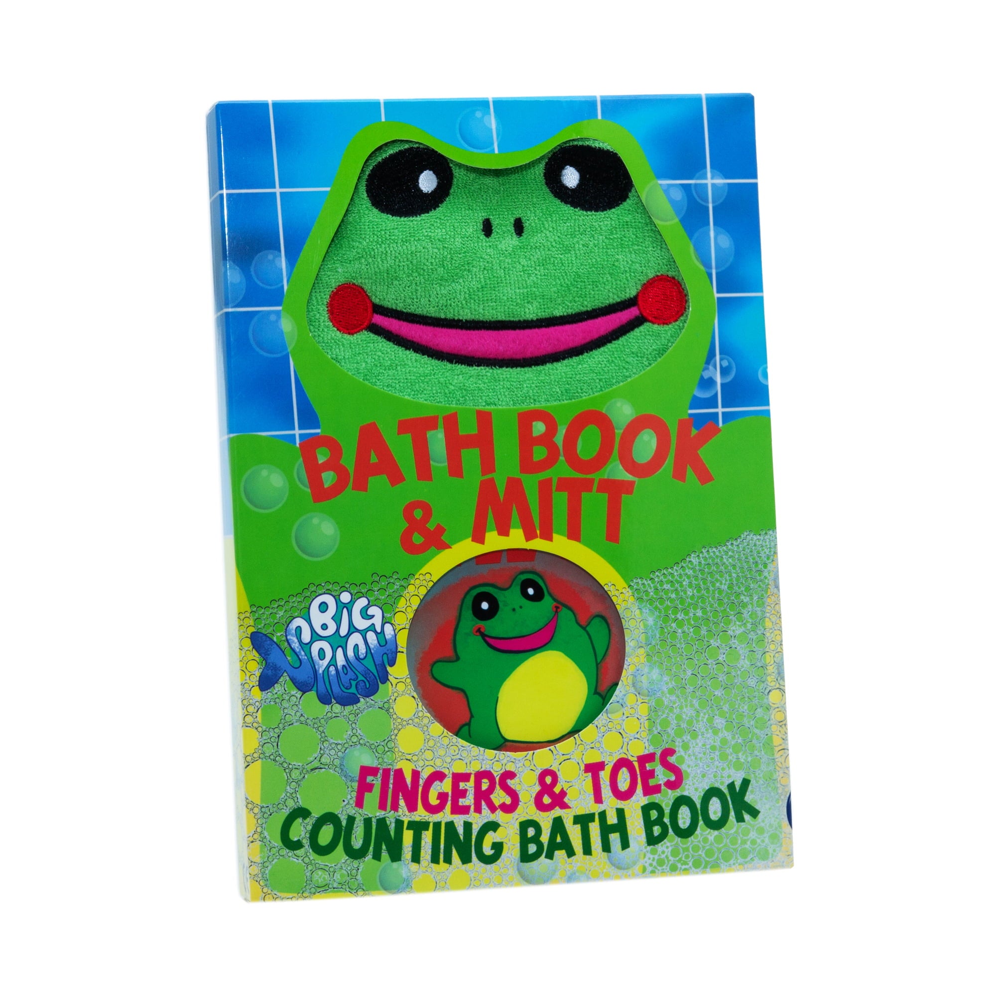 Frog Bath Book & Mitt Set