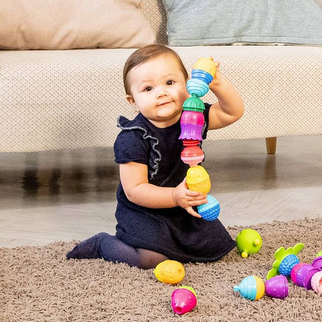 Lalaboom Educational Peg Board & Bead Set