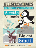 Load image into Gallery viewer, Crinkly Cloth Newspaper - Arctic Animals
