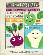 Load image into Gallery viewer, Crinkly Cloth Newspaper - A to Z Fruit &amp; Veg
