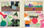 Load image into Gallery viewer, Crinkly Cloth Newspaper - Fairies &amp; Gnomes
