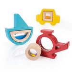 Load image into Gallery viewer, Guidecraft Wooden Sensory Sorting Vehicles
