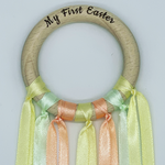 Load image into Gallery viewer, &#39;My First Easter&#39; Sensory Ribbon Ring
