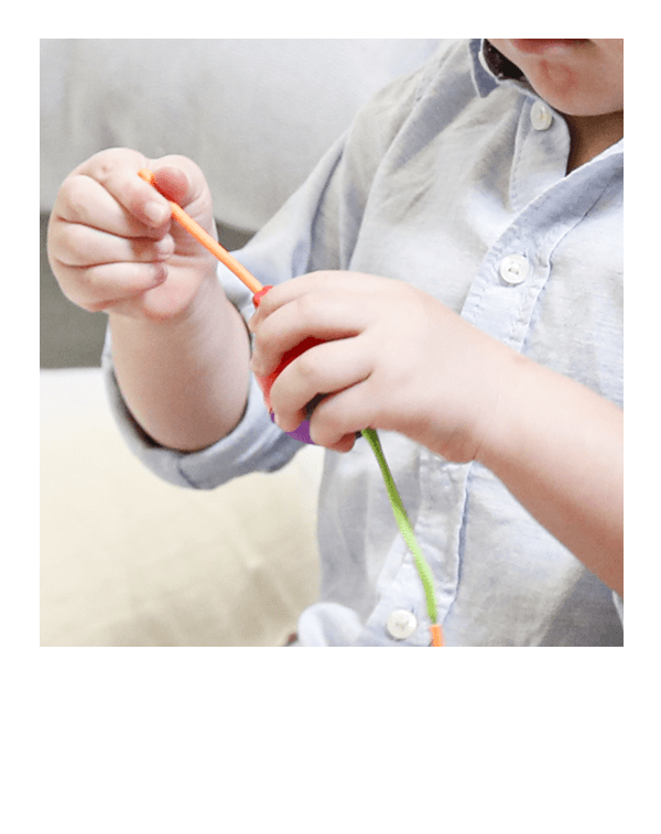 Lalaboom Educational Peg Board & Bead Set