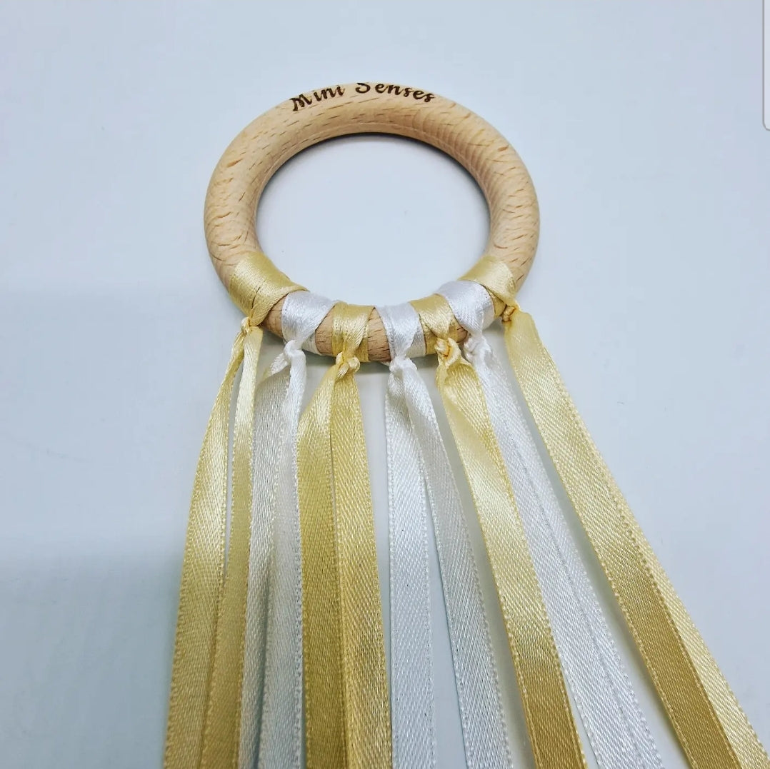 Natural Sensory Ribbon Ring