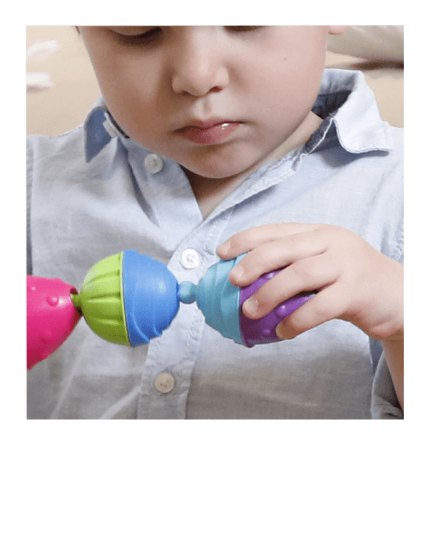 Lalaboom Educational Peg Board & Bead Set