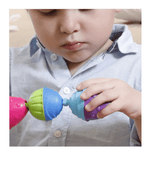Load image into Gallery viewer, Lalaboom Educational Peg Board &amp; Bead Set
