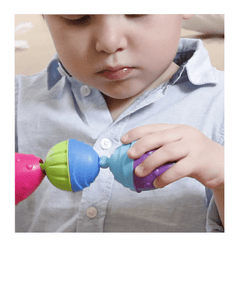 Lalaboom Educational Peg Board & Bead Set