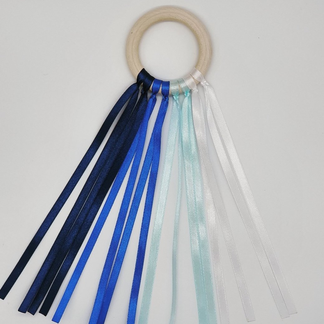 All the Blues Sensory Ribbon Ring