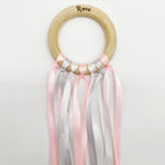 Load image into Gallery viewer, Baby Pink Sensory Ribbon Ring
