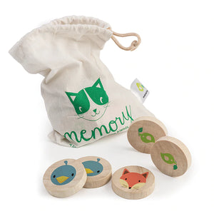 Tender Leaf Clever Cat Matching Memory Game