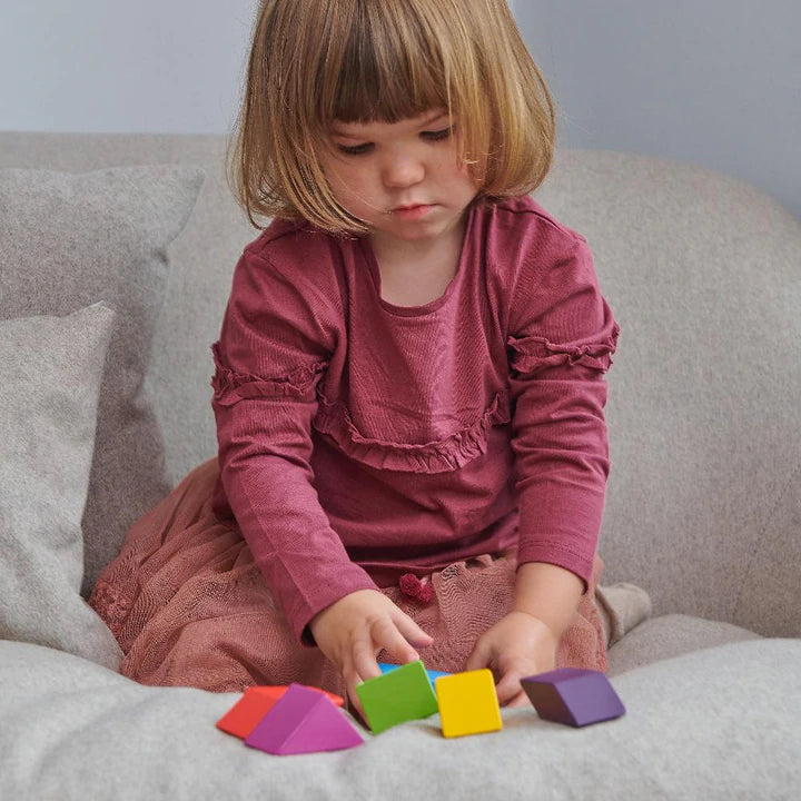 Tender Leaf Designer Magblocs - Wooden Magnetic Building Blocks