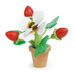 Load image into Gallery viewer, Wooden Strawberry Flower Pot
