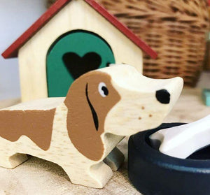 Wooden Pet Dog Play Set