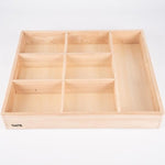 Load image into Gallery viewer, Wooden Sorting Tray - 7 Way
