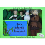 Load image into Gallery viewer, The Puppet Company &#39;Jack &amp; The Beanstalk&#39; Finger Puppet &amp; Book Set
