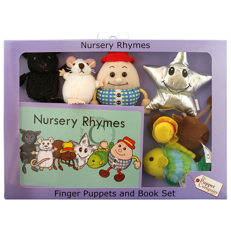 The Puppet Company Nursery Rhymes Finger Puppet & Book Set