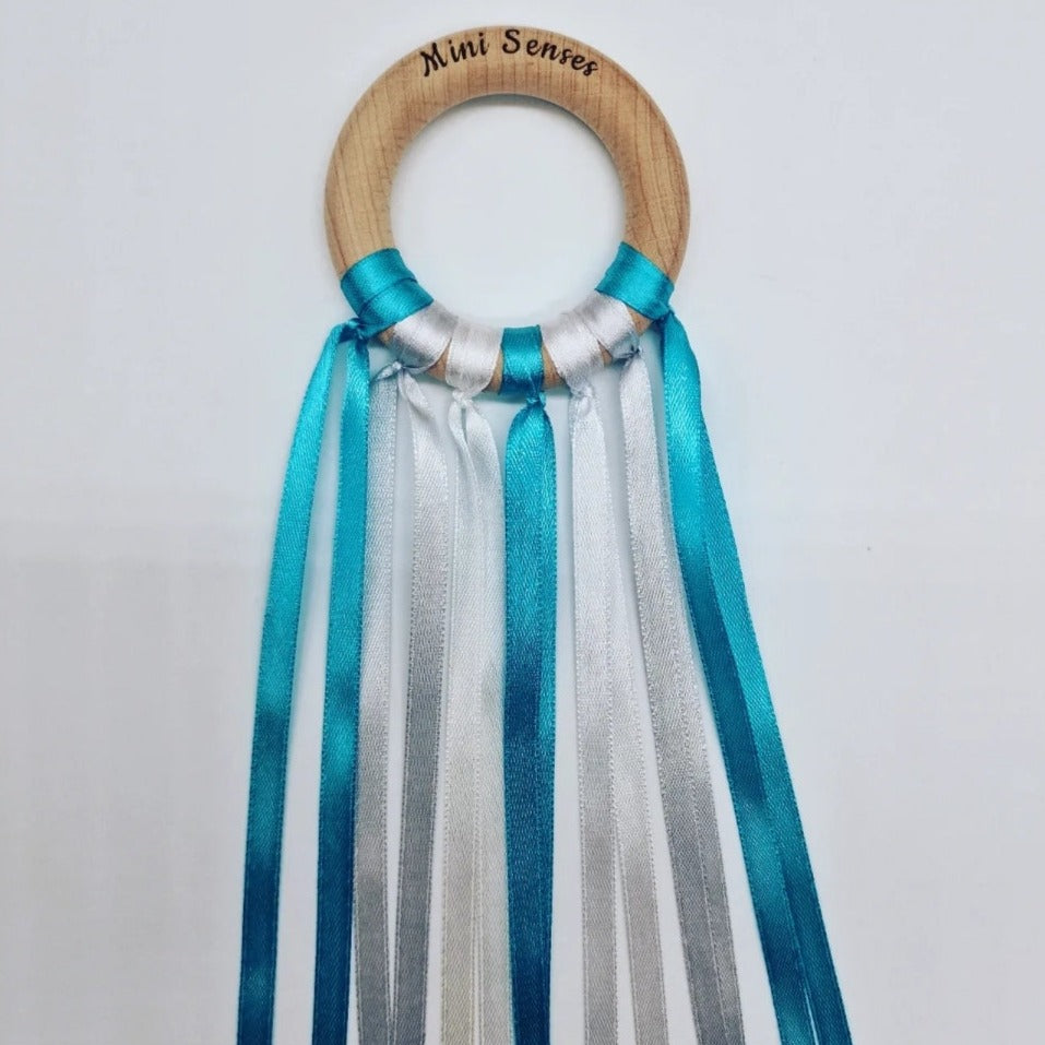 Turquoise Sensory Ribbon Ring