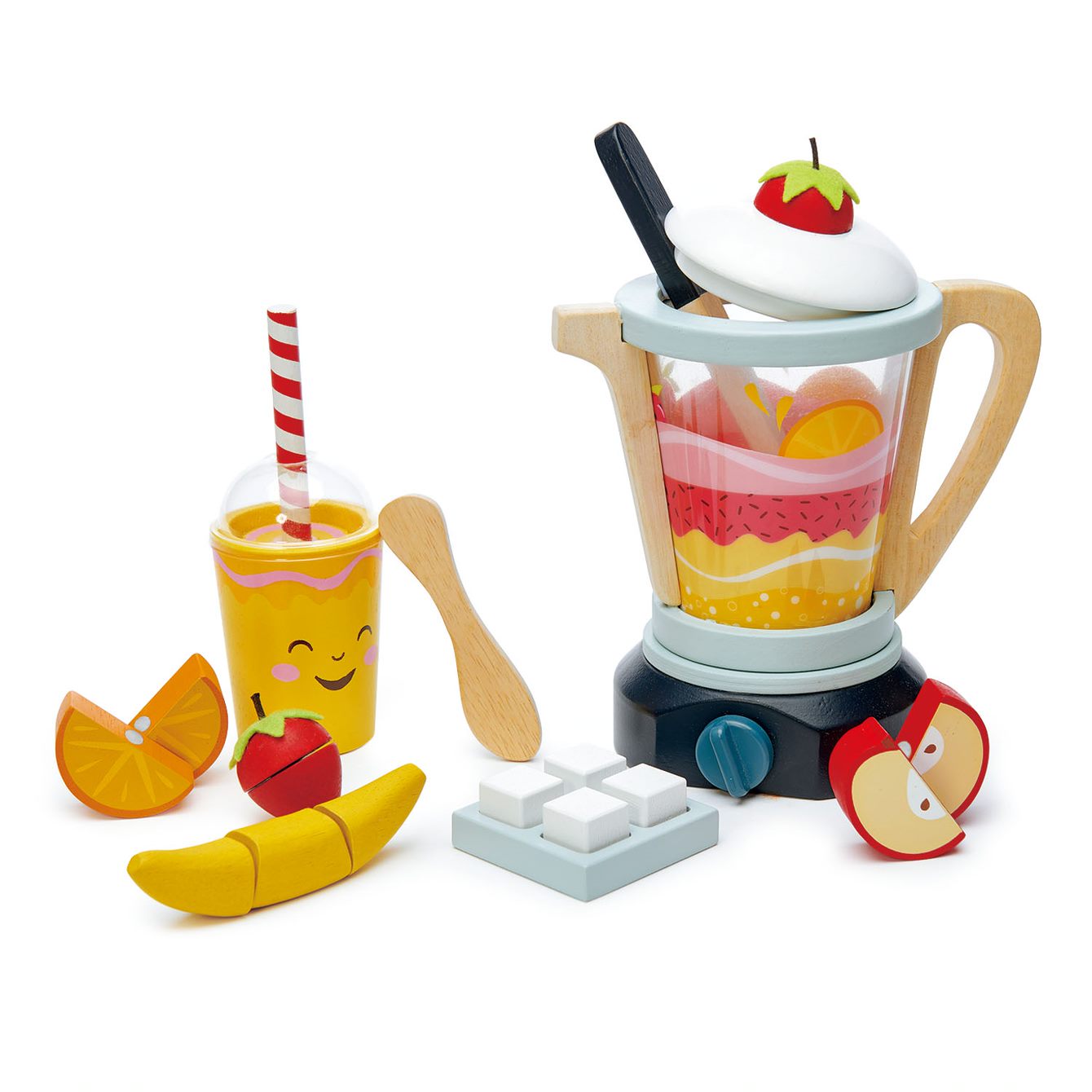 Wooden Fruity Blender