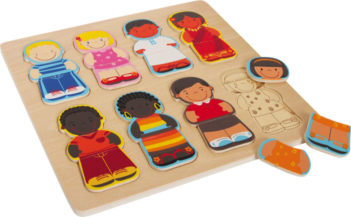 Wooden 'Children of the World' Puzzle