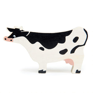 Wooden Farmyard Cow