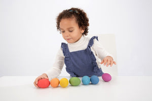 TickiT Rainbow Wooden Eggs