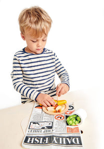 Wooden Fish and Chip Supper