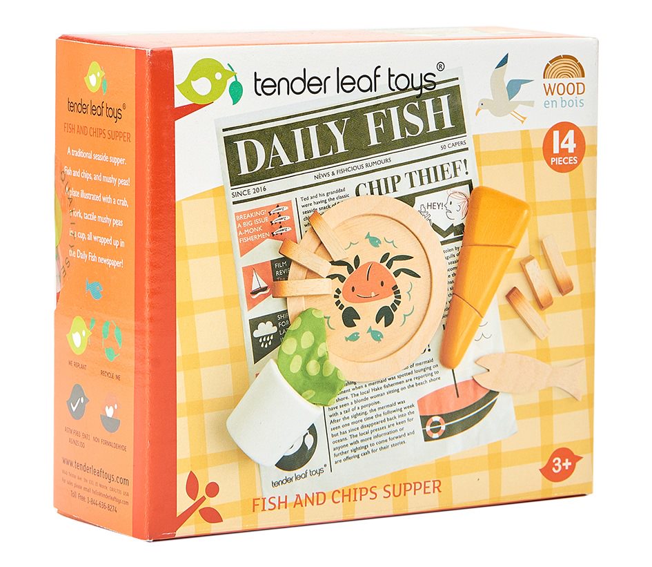 Wooden Fish and Chip Supper