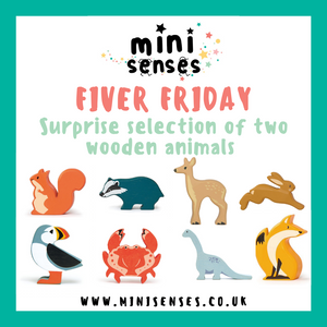 FIVER FRIDAY Wooden Animals Offer