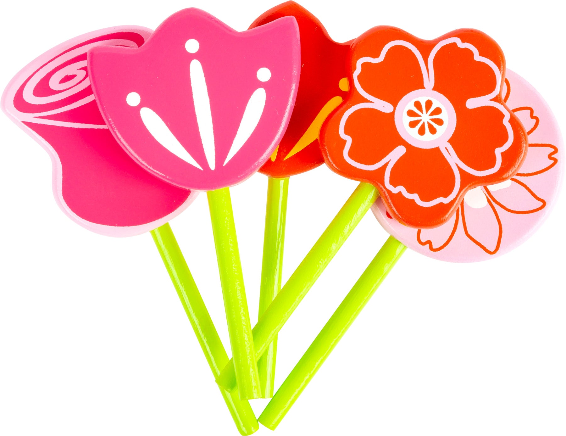 Wooden Flower Set with Watering Can