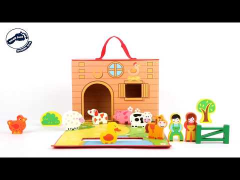 Wooden Farm Play Set