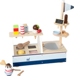 Load image into Gallery viewer, Wooden Ice Cream Counter with Accessories

