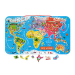 Load image into Gallery viewer, Magnetic World Puzzle Map
