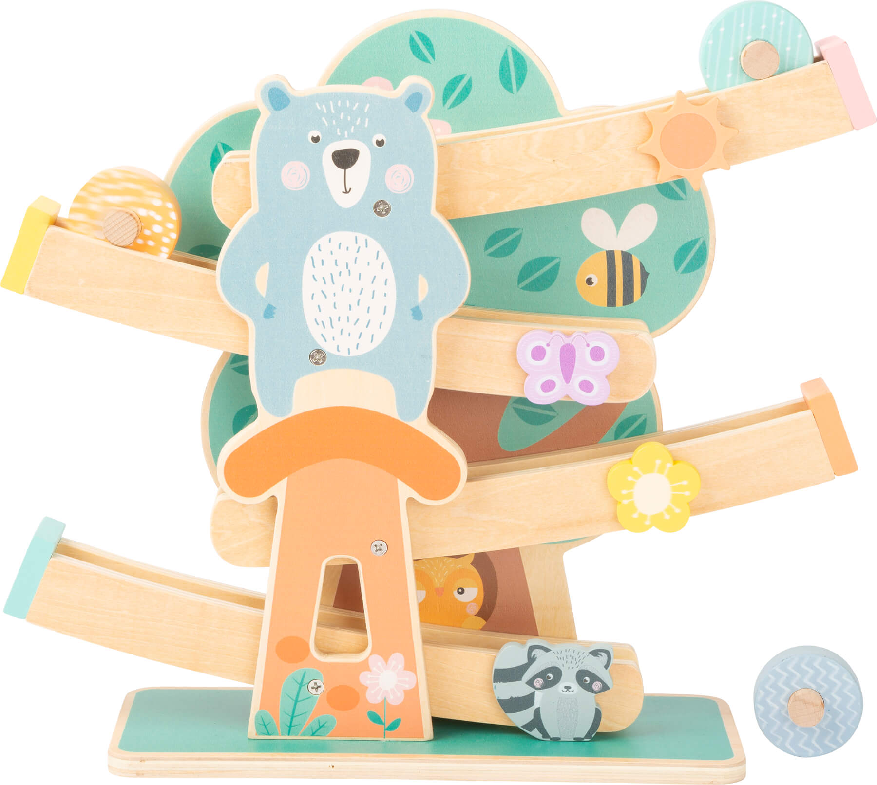 Wooden Marble Run
