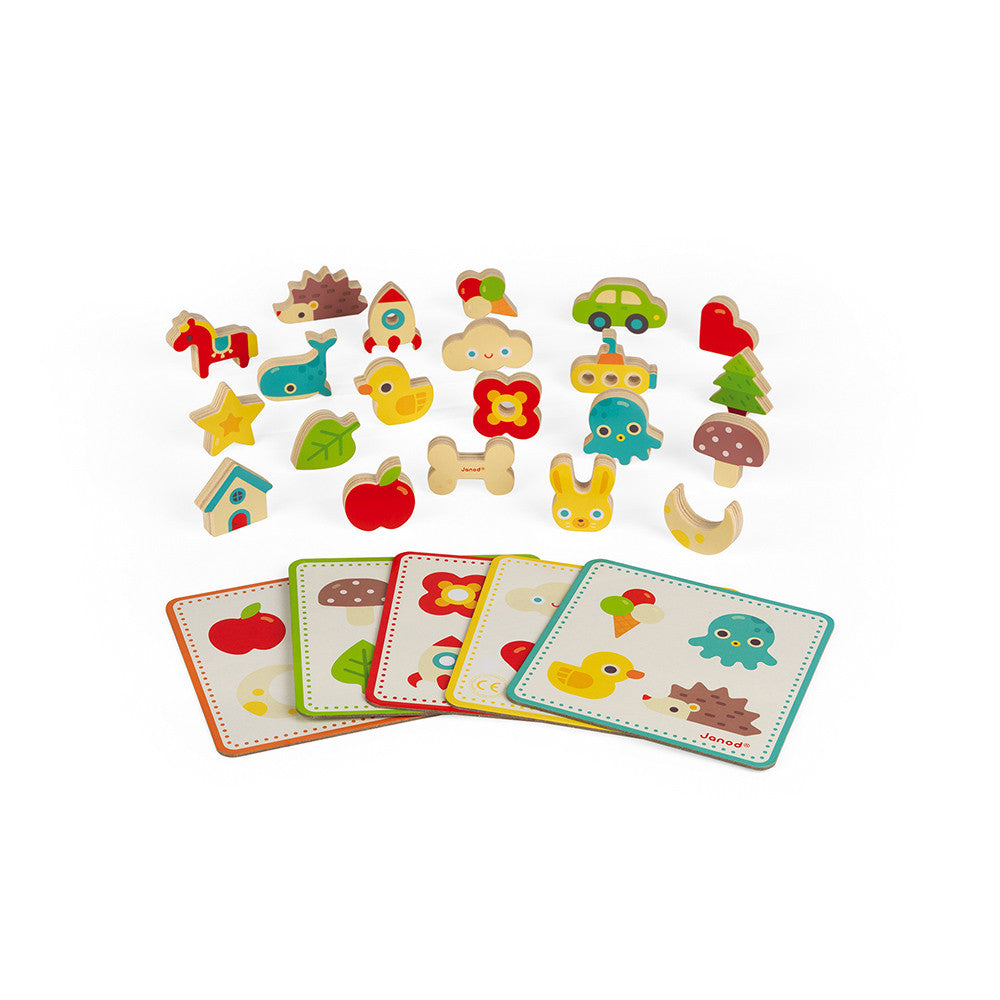 Wooden Memory Touch Game