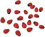 Load image into Gallery viewer, Mini Wooden Ladybirds (pack of 10)
