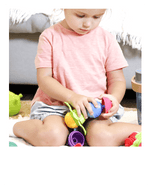 Load image into Gallery viewer, Lalaboom Educational Peg Board &amp; Bead Set
